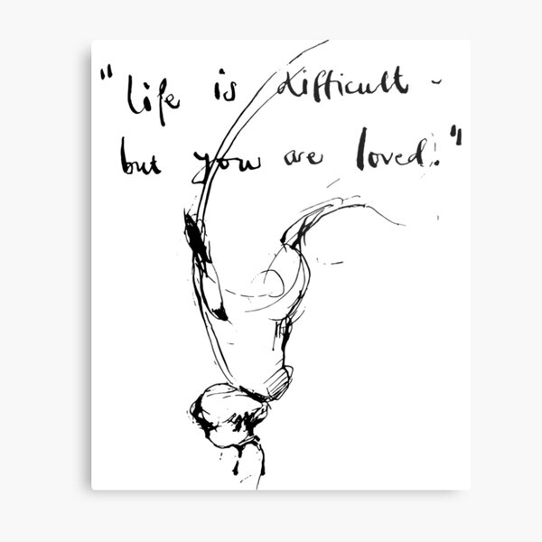 We-have-such-a-long-way-to-go Metal Print