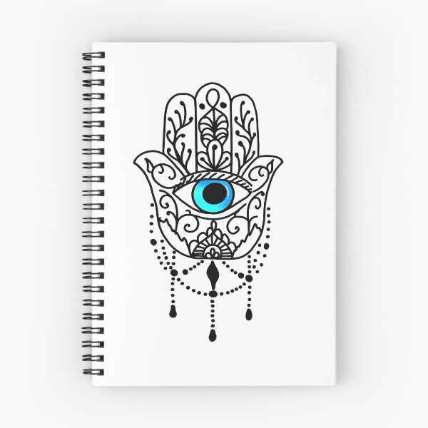 Item preview, Hamsa Hand Fatima Evil Eye designed and sold by Rustic Valley Studio.