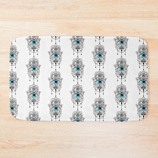 Item preview, Hamsa Hand Fatima Evil Eye designed and sold by Rustic Valley Studio.