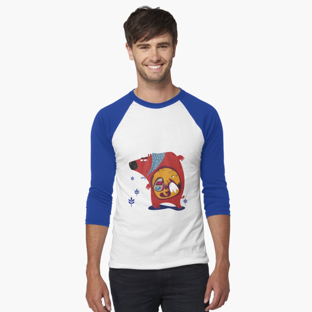 Item preview, Baseball ¾ Sleeve T-Shirt designed and sold by 7115.