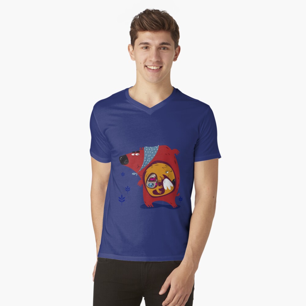 Item preview, V-Neck T-Shirt designed and sold by 7115.