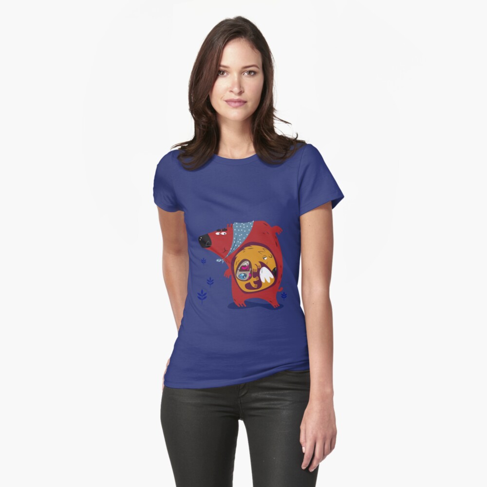 Item preview, Fitted T-Shirt designed and sold by 7115.