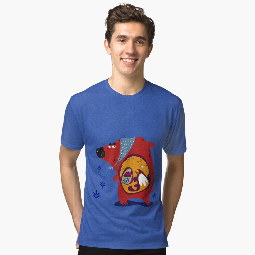 Item preview, Tri-blend T-Shirt designed and sold by 7115.