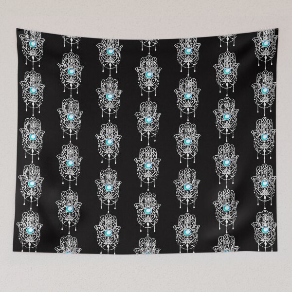 Item preview, Hand of Hamsa evil eye designed and sold by Rustic Valley Studio.