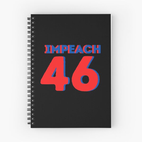 Item preview, Impeach 46 Anti Biden Funny Text Gift Design designed and sold by Sheepherder120.
