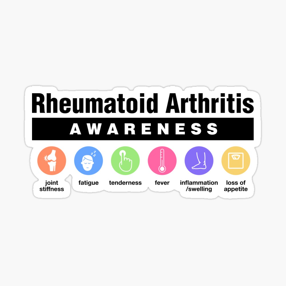 Rheumatoid Arthritis Awareness Month Ribbon Gifts Mouse Pad