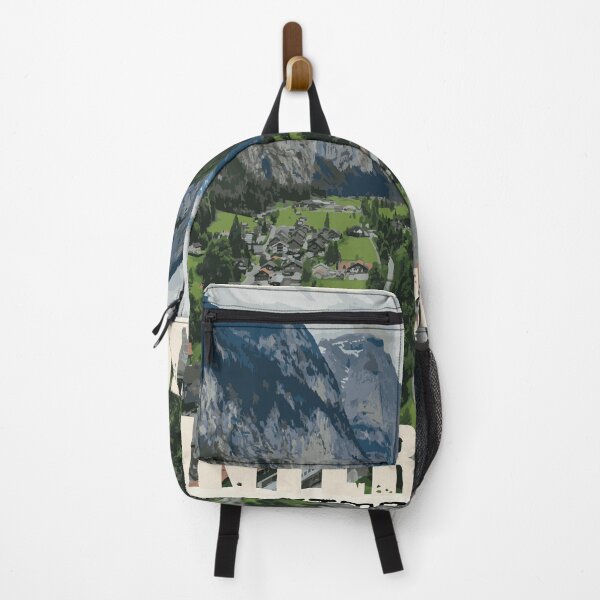 Item preview, Travel to Interlaken Switzerland Vintage designed and sold by HStudioPrints.