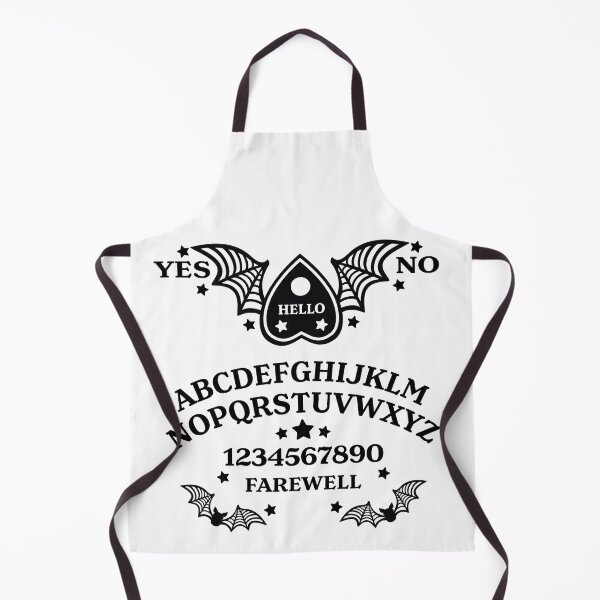Item preview, Batwing Planchette Spirit Board - Black on White designed and sold by AliceQuinn.