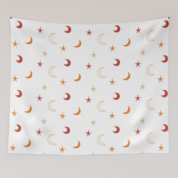 Item preview, Stars and Moons designed and sold by Poetic Patterns Studio.
