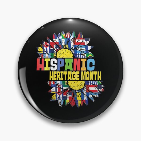 Item preview, Hispanic Heritage Month Sunflower All Latino Countries Flags designed and sold by TERRYCOXSHOP.