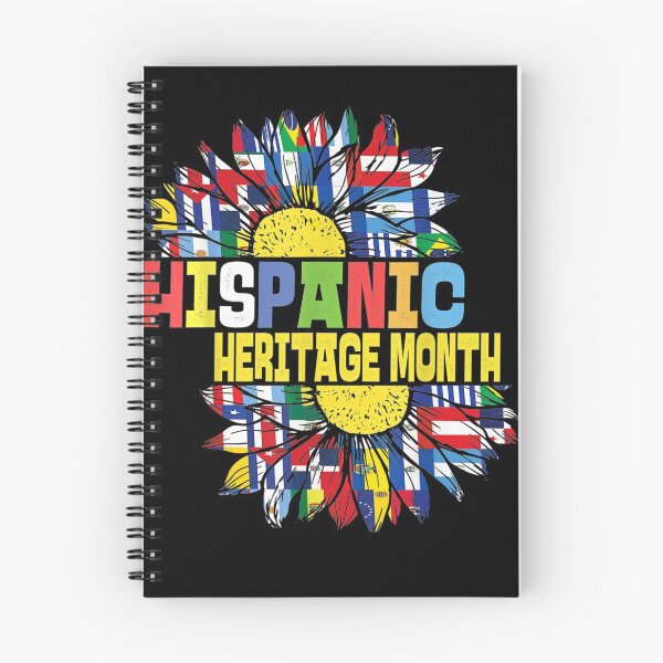 Item preview, Hispanic Heritage Month Sunflower All Latino Countries Flags designed and sold by TERRYCOXSHOP.