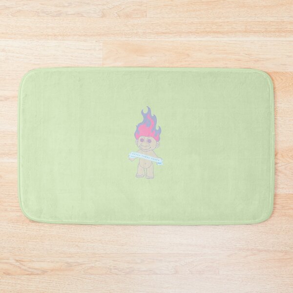 Item preview, Catch These Hands flame hair troll doll pastel designed and sold by FIGGITY FERN.