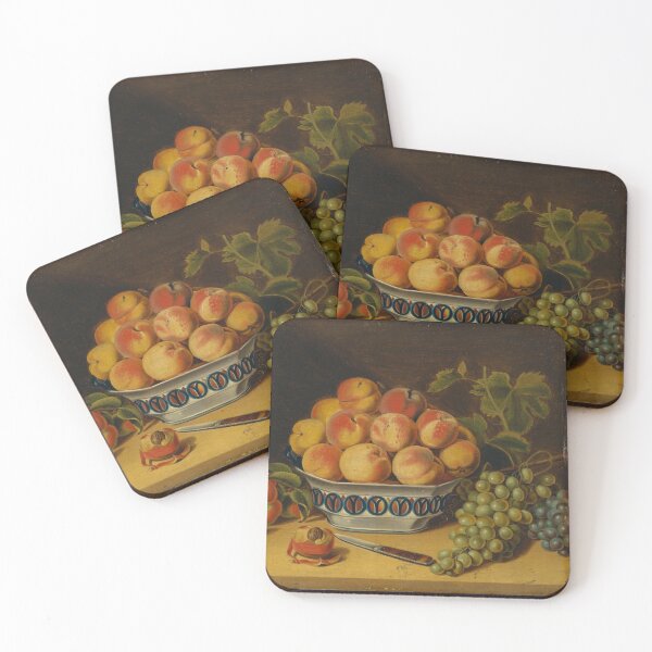 Item preview, Still Life - Peaches and Grapes by John A. Woodside  designed and sold by Amanda1775.