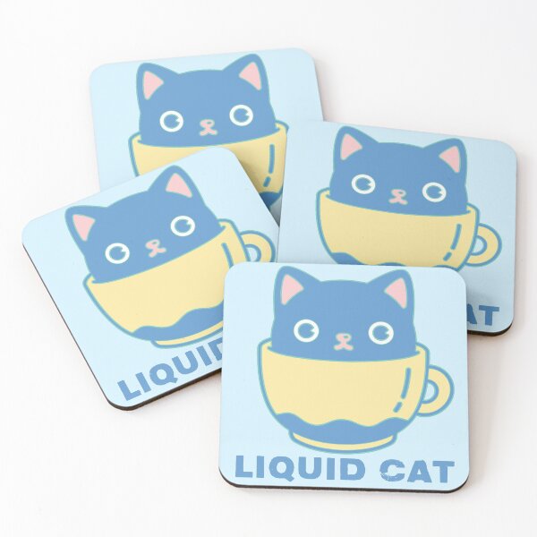 Item preview, Liquid Cat In A Cup Cats Are Liquid designed and sold by MonkeyPaper.