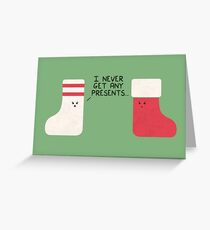 Tarjeta de felicitación Calcetines para ser usted