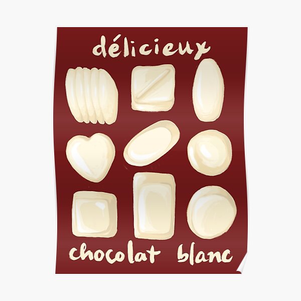Fausta Chocolat Vintage confectionery Poster reproduction.