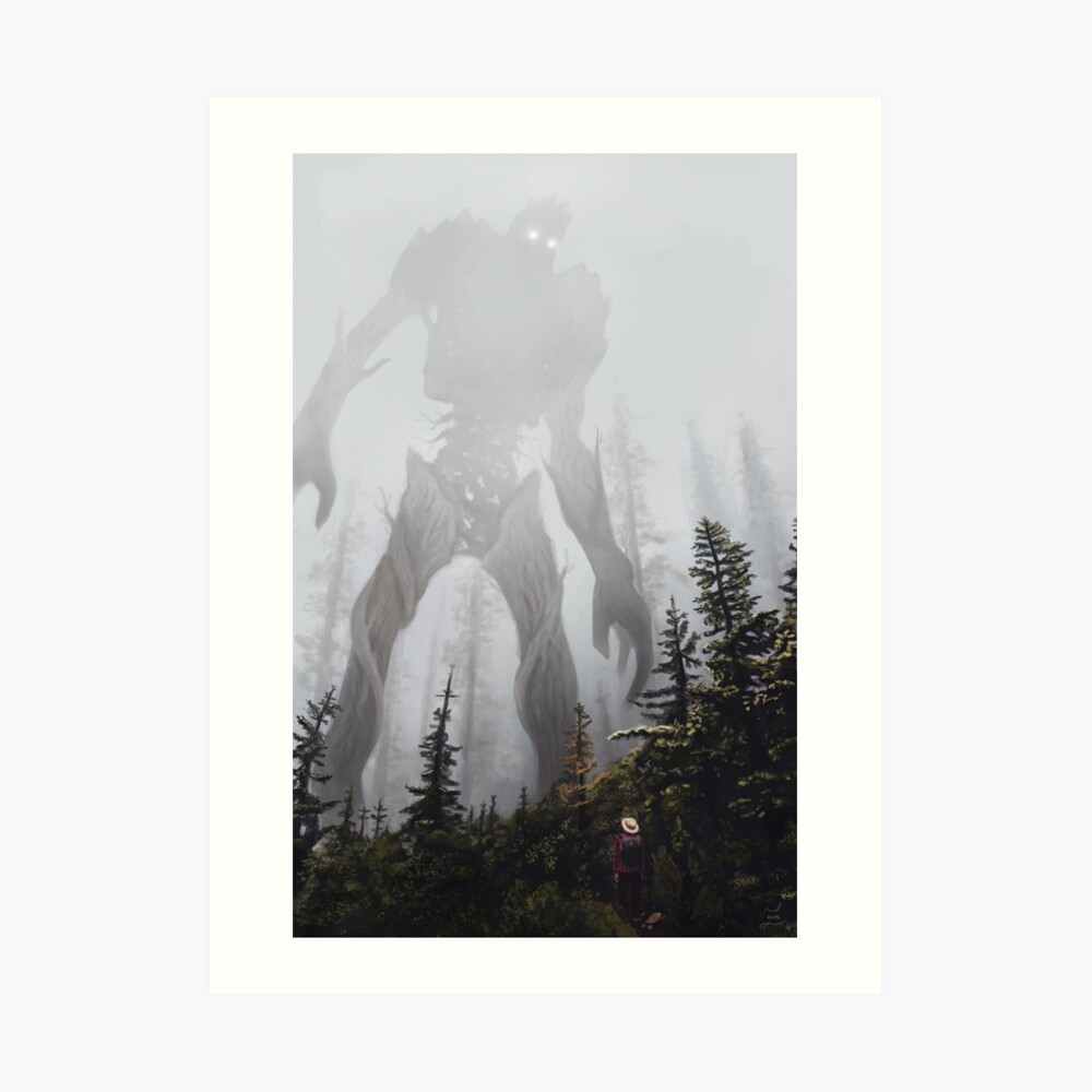 Encounter. Art Print