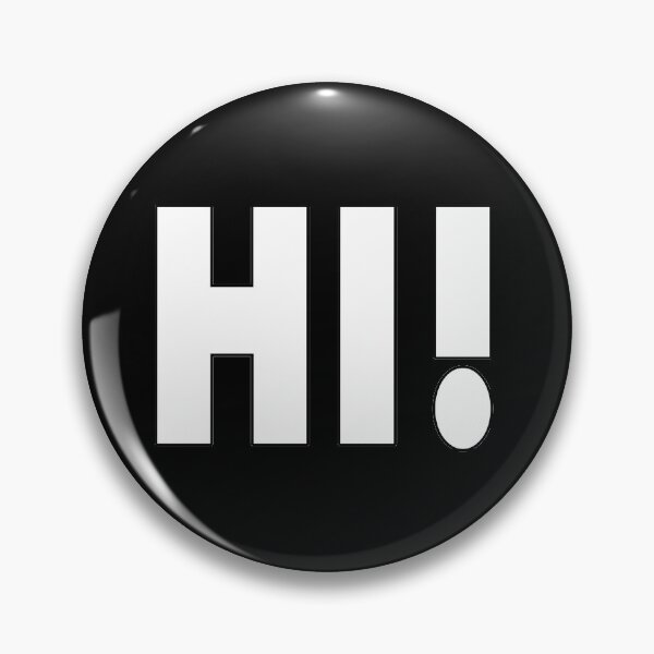 Item preview, Hi! - A Greeting - Nothing More, Nothing Less designed and sold by NadyaCC.
