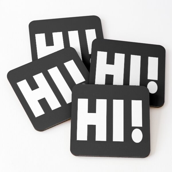 Item preview, Hi! - A Greeting - Nothing More, Nothing Less designed and sold by NadyaCC.