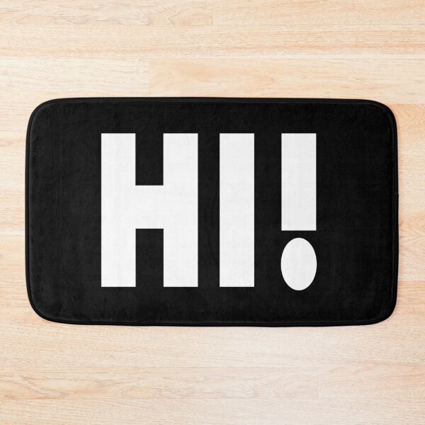 Item preview, Hi! - A Greeting - Nothing More, Nothing Less designed and sold by NadyaCC.