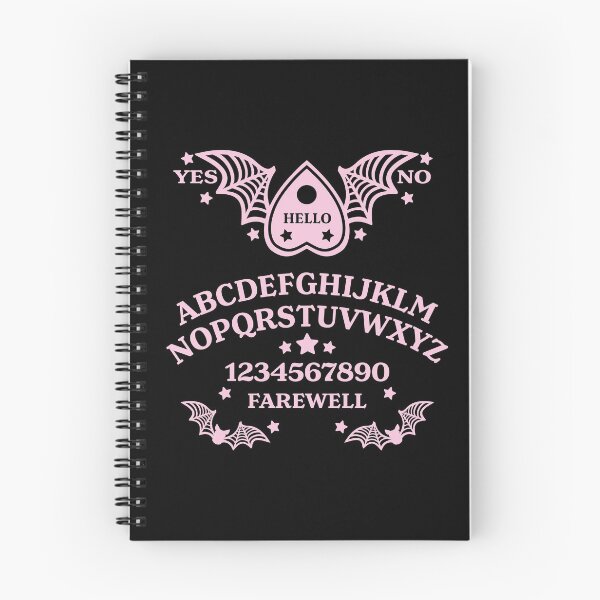 Item preview, Batwing Planchette Spirit Board - Pink on Black designed and sold by AliceQuinn.