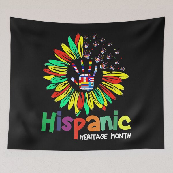 Item preview, Hispanic Heritage Month Woman Latino Countries Flag T-Shirt  designed and sold by Knight-Saverin.