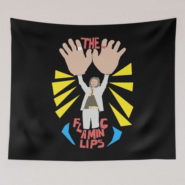 Item preview, The Flaming Lips A Psychedelic Rock Band And Pop  - Big Hands Vintage designed and sold by BilFlamingLips.