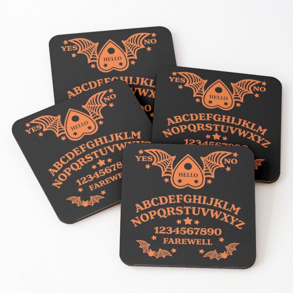 Item preview, Copy of Batwing Planchette Spirit Board - Orange on Black designed and sold by AliceQuinn.