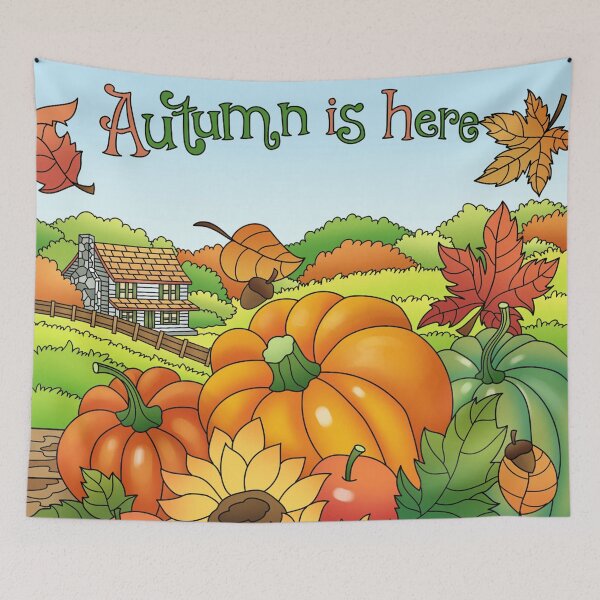 Item preview, Autumn is Here designed and sold by GL Digital Artwork .
