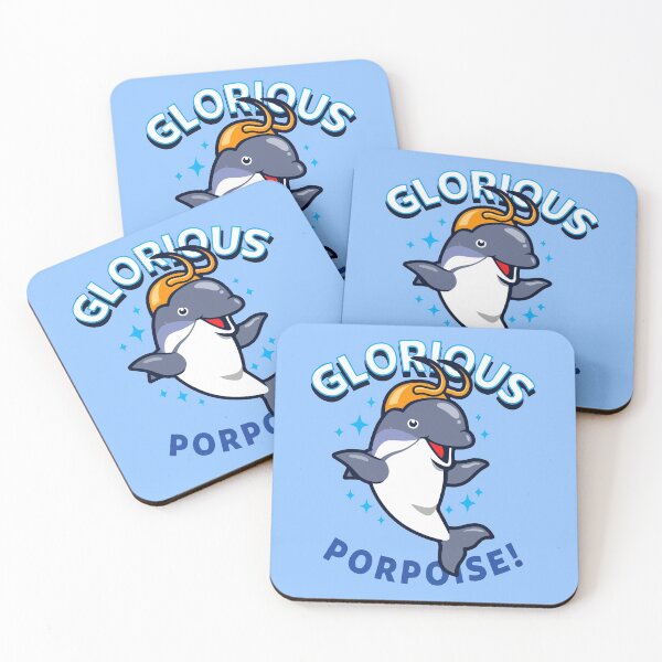 Item preview, Glorious Porpoise Tshirt - Loki Dolphin Tshirt designed and sold by septee.