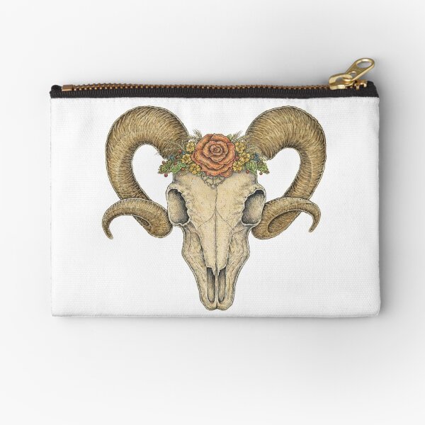Crowned Zipper Pouch