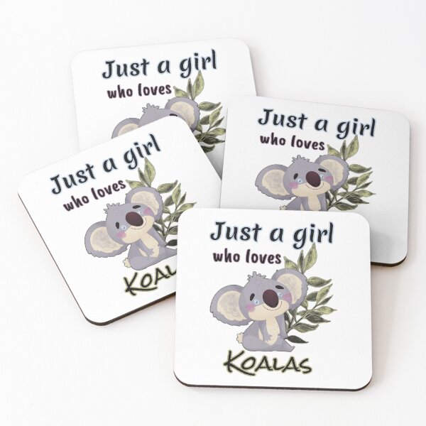 Item preview, Just a girl who loves koalas | lover koalas designed and sold by NathBros.