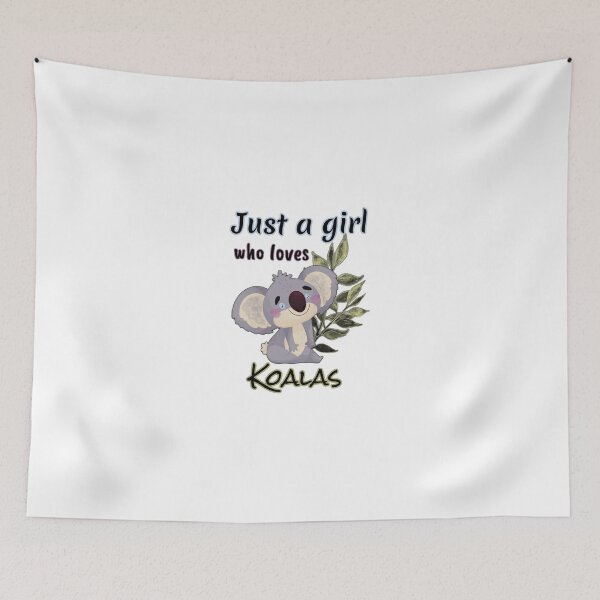 Item preview, Just a girl who loves koalas | lover koalas designed and sold by NathBros.