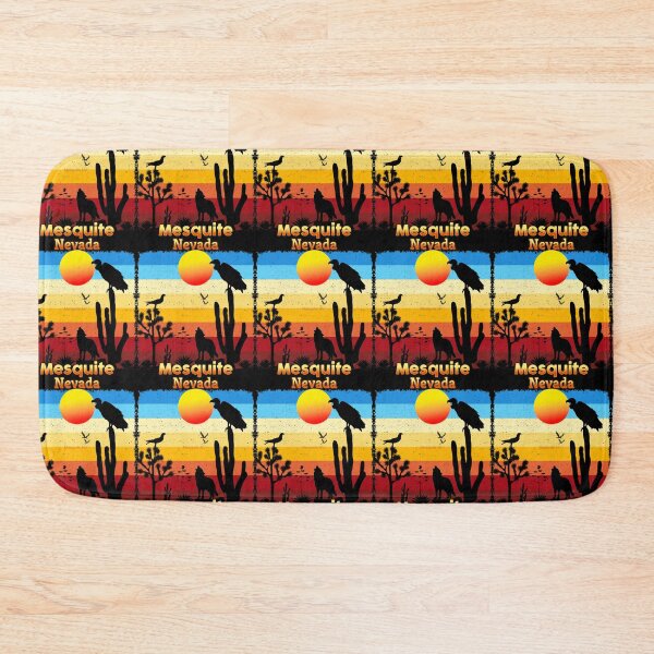 Item preview, Mesquite Nevada NV  Cactus Vulture Coyote Sunset Retro Desert designed and sold by Cuatrocaminos.