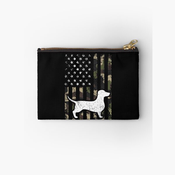 Item preview, Dachshund Camouflage USA Flag designed and sold by rafaeltto.