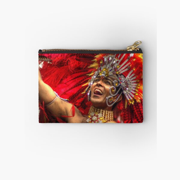 Item preview, Notting Hill Carnival, red feathered dancer designed and sold by Guy Carpenter.
