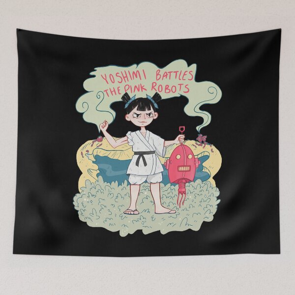 Item preview, The Flaming Lips A Psychedelic Rock Band And Pop 'Yoshimi Battles Pink Robots' Art Dark And Offensi designed and sold by BilFlamingLips.