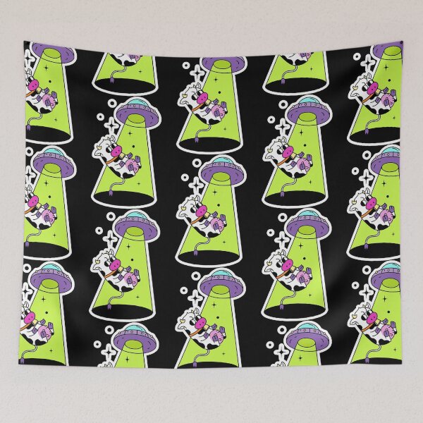 Item preview, UFO Cow Abduction Graphic  designed and sold by thewsmith18.