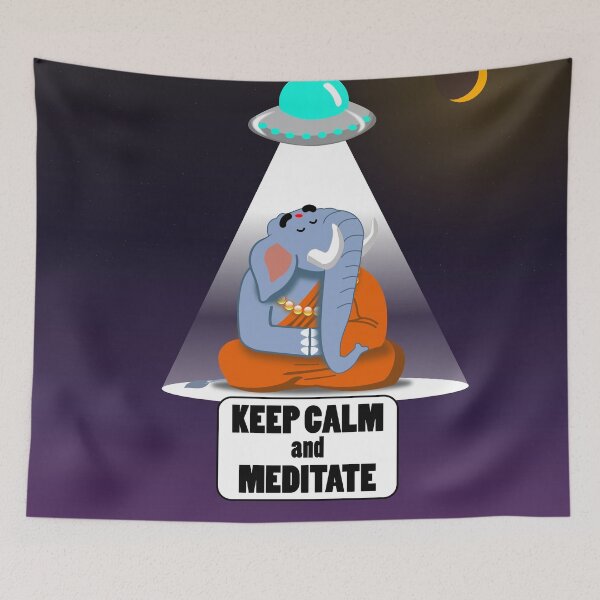 Item preview, Keep calm and meitate 31 designed and sold by Regulus9.