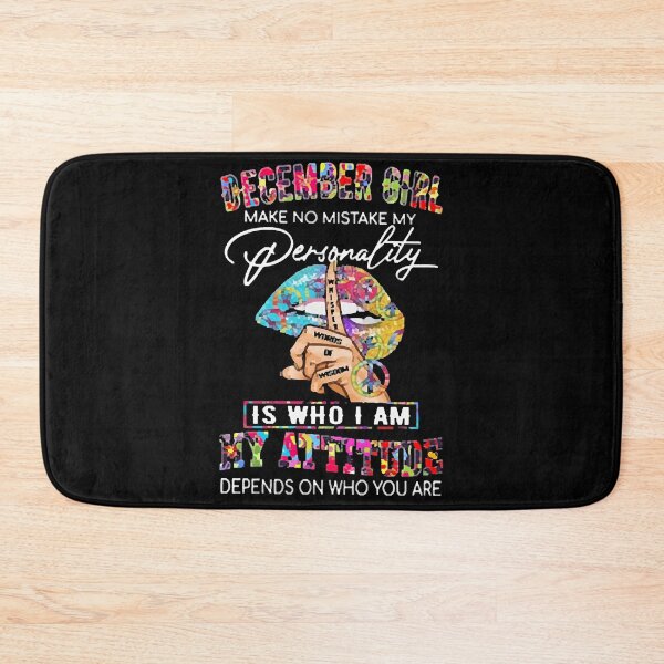 Item preview, December Girl Make No Mistake designed and sold by Jennifer Clara.