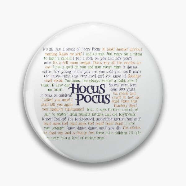 Item preview, Hocus Pocus Quotes designed and sold by GiantSquid1.