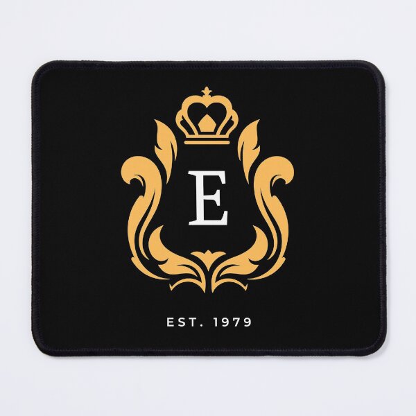 Item preview, Royal Crest E Monogram - Est. 1979 designed and sold by CreativeSoul7.