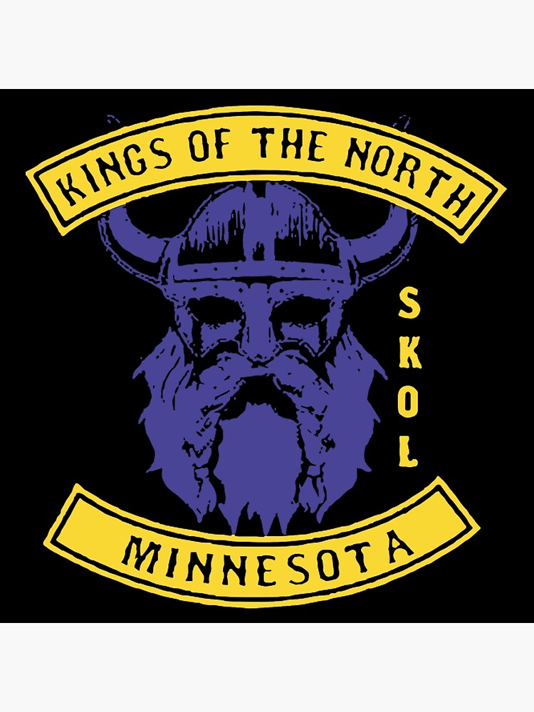 Official Minnesota Vikings Skol Kings Of The North Logo shirt