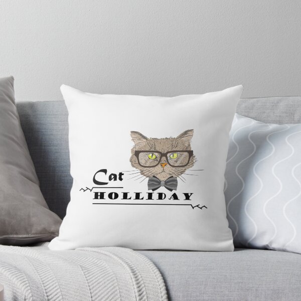 Item preview, cat holliday and Cat Wearing glasses Gift Crappy Design Gift for Mom Wife and friend or girlfriend                     designed and sold by orchidshirtss.