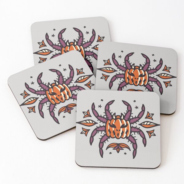 Item preview, Halloween Tarantula with Jack-o-Lantern Illustration designed and sold by SLAG-Creative.