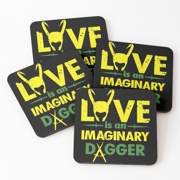 Item preview, Love Is An Imaginary Dagger Tshirt - Love Is An Imaginary Dagger Sticker designed and sold by septee.