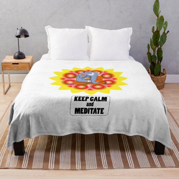 Item preview, Keep calm and meitate 34 designed and sold by Regulus9.