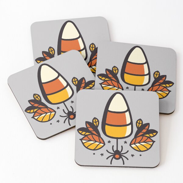 Artikelvorschau, Halloween Candy Corn and Spider Illustration entworfen und verkauft von SLAG-Creative.