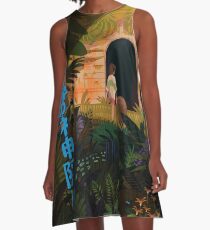 Spirited A-Line Dress