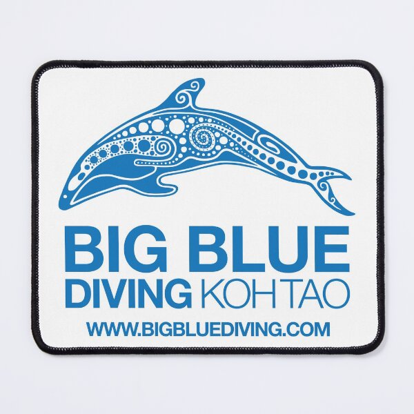 Item preview, Big Blue Standard Logo Blue designed and sold by BigBlueDiving.